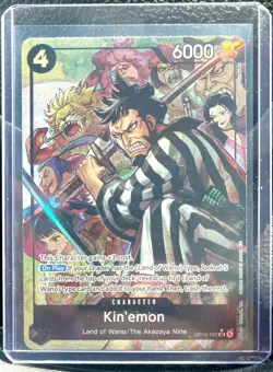 Kin'emon Alt Art (OP16-082) | OP16 - The Time of Battle | ENGLISH rare - Image 1