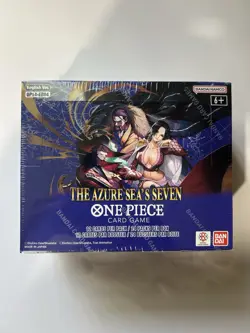 Azure Sea's Seven English Booster Box - SEALED & NEW | One Piece | Bandai - TCG - Image 1