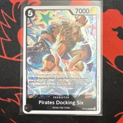 Bandai One Piece CCG Pirates Docking Six OP15-088 SR Alt Art Foil 7000 - Image 1