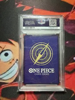 One Piece BOEUF BURST Alternate Art Foil OP12-060 R English PSA 10 Event Manga - Image 2