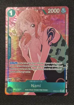 One Piece CCG Nami Extra Booster Anime 25th Collection EB02-017 Alt Art NM/M ENG - Image 1
