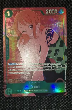 One Piece CCG Nami Extra Booster Anime 25th Collection EB02-017 Alt Art NM/M ENG - Image 3
