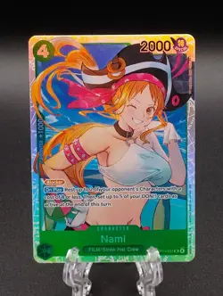One Piece OP14 Nami OP14-031 SP Special SR Foil English NM Pack Fresh - Image 1
