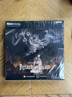 Attack On Titan Final Season Booster Box Sealed Weiss Schwarz - Image 1