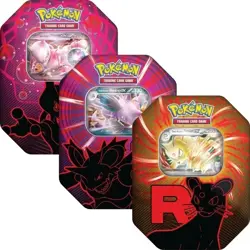 Pokemon - Scarlet & Violet - 3 x Team Rocket Tins (Full Set) NEW SEALED DR - Image 2