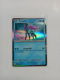 Suicune 026/094 Phantasmal Flames Holo NM Pokemon Card - Image 1