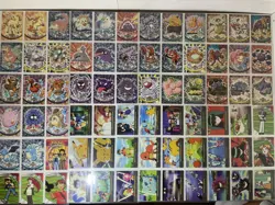 72/72 Pokemon Topps Series 2 complete Set Blue logo Set Cards 1999 vintage - Image 1