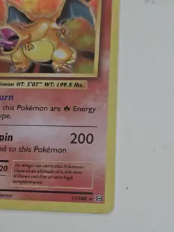 Pokemon 2016 XY Evolutions Rare Shiny Charizard Near Mint 11/108 TCG Card Game - Image 3