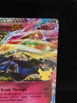 Pokemon Card Xerneas Ex 97/146 Celebrations 25th Anniversary Holo Rare Mint - Image 3