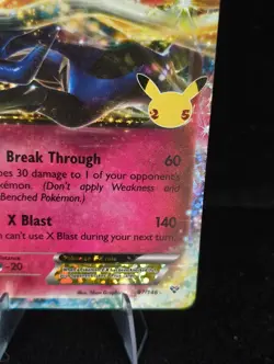 Pokemon Card Xerneas Ex 97/146 Celebrations 25th Anniversary Holo Rare Mint - Image 4