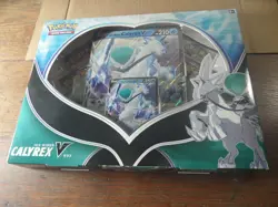 Pokemon Ice Rider Calyrex V Box 4 booster packs 1 of 2 promo cards - Image 1