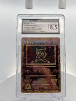 CGC 8.5 NM/MINT+ Ancient Mew Movie Promo 2000 Holo Pokemon Card - Image 1