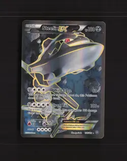 Steelix EX 108/114 Steam Siege Full Art Ultra Rare Holo Pokemon Card DMG - Image 1