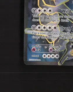 Steelix EX 108/114 Steam Siege Full Art Ultra Rare Holo Pokemon Card DMG - Image 5