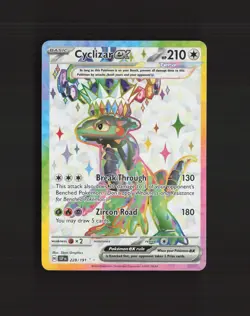 Cyclizar ex 228/191 Surging Sparks Full Art Ultra Rare Holo Pokemon Card NM - Image 1