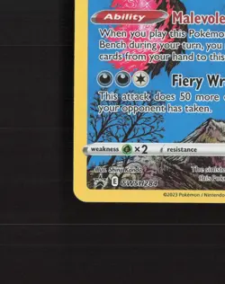 Galarian Moltres SWSH284 Sword & Shield FA Black Star Promo Holo Pokemon Card NM - Image 5