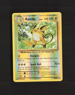 Raichu 36/108 Evolutions Reverse Holo Pokemon Card LP+ - Image 1