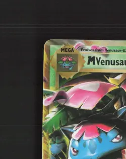 Mega M Venusaur EX 2/108 Evolutions Ultra Rare Holo Pokemon Card NM - Image 3