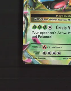 Mega M Venusaur EX 2/108 Evolutions Ultra Rare Holo Pokemon Card NM - Image 5