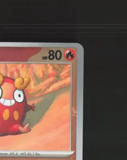 Darumaka 013/086 Black Bolt Reverse MASTER BALL Holo Pokemon Card NM - Image 4