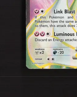 Gardevoir EX 111/114 Steam Siege Full Art Ultra Rare Holo Pokemon Card DMG - Image 5