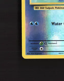 Poliwag 23/108 Evolutions Reverse Holo Pokemon Card LP - Image 5