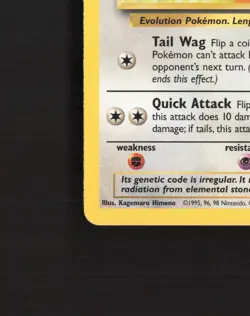 Eevee 51/64 Jungle Common Holo Pokemon Card LP+ - Image 5