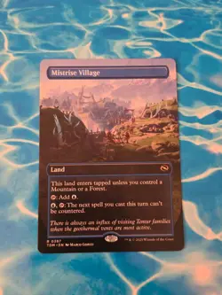 TDM Tarkir Dragonstorm Borderless 0397 Mistrise Village - Image 1