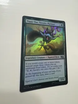 MTG Marvel Super Heroes Tippy-Toe, Terrific Partner 0734 Foil Uncommon - Image 2