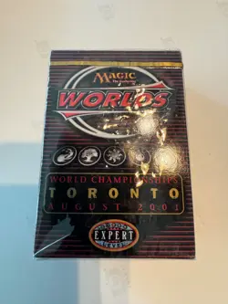Magic The Gathering World Championship 2001 - Tom van de Logt - Mint Sealed Deck - Image 1