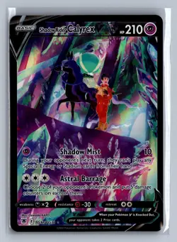 Shadow Rider Calyrex V TG17/TG30 Holo Astral Radiance Trainer Gallery NM/M - Image 1