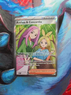 Anthea et Concordia 254/217 Pokemon Heros Ascensionnes Ultra Rare Full Art Dress - Image 1