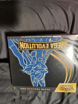 Pokemon TCG Mega Evolution Lucario ETB Elite Trainer Box - New Sealed - Image 1