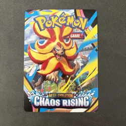 Pokemon Trainer Tips Card Chaos Rising Mega Pyroar - Image 1