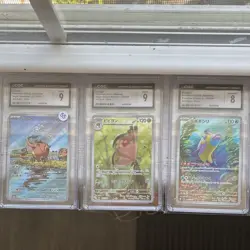 Pokemon TCG 6x Japanese Holo Graded CGC Lot Night Wanderer, Battle Partners - Image 1