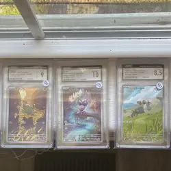 Pokemon TCG 6x Japanese Holo Graded CGC Lot Night Wanderer, Battle Partners - Image 2