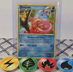 Pokemon TCG Slowpoke 66/90 Undaunted Regular 2010 LP - Image 1