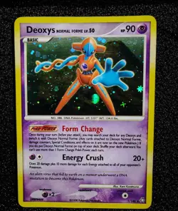 2008 Pokemon: Deoxys Normal Forme 1/146 Legends Awakened. Holo Rare. Near Mint. - Image 2