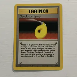 The Pokemon Company Devolution Spray Base Set Rare Regular English 1999 72/102 - Image 1