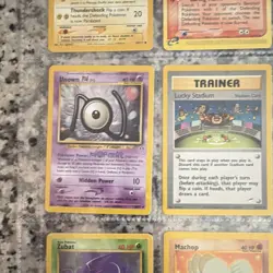 Nintendo Pokemon TCG Neo Genesis/Revelation/Team Rocket Lot (8) Dark Alakazam - Image 5