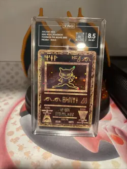 Pokemon TCG Ancient Mew Holo Promo TAG 8.5 - Image 1