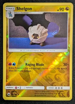 The Pokemon Company Shelgon 105/168 Celestial Storm Reverse Holo Uncommon LP - Image 1