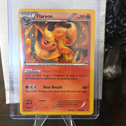 Pokemon TCG Flareon 13/98 XY Ancient Origins Cosmos Holo Rare English 2015 - Image 1