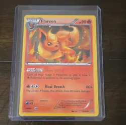 Pokemon TCG Flareon 13/98 XY Ancient Origins Cosmos Holo Rare English 2015 - Image 3