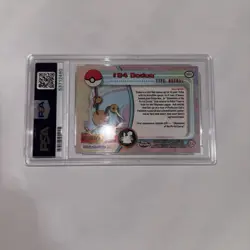 2000 TOPPS CHROME POKEMON T.V. #84 DODUO POKEMON T.V. PSA 9 - Image 5