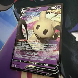 Mimikyu V Battle Styles SWSH 062/163 Ultra Rare Pokemon TCG NM/Mint - Image 2
