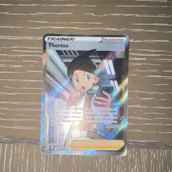 Pokemon TCG Trainer Supporter Full Art Holo Lot 5 Thorton Korrina Wicke - Image 2