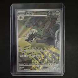 Pokemon TCG Lairon 184/167 Twilight Masquerade Illustration Rare - Image 1