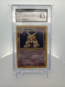 Pokemon Alakazam Legendary Collection Holo 1/110 CGC 8.5 NM/MINT+ - Image 1
