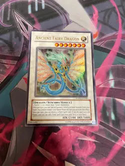 YUGIOH - ANCIENT FAIRY DRAGON - ULTRA RARE - UNLIMITED - LP - ANPR - Image 1